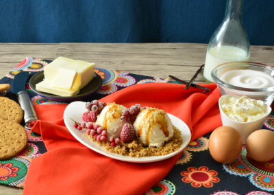 Cheesecake gelato