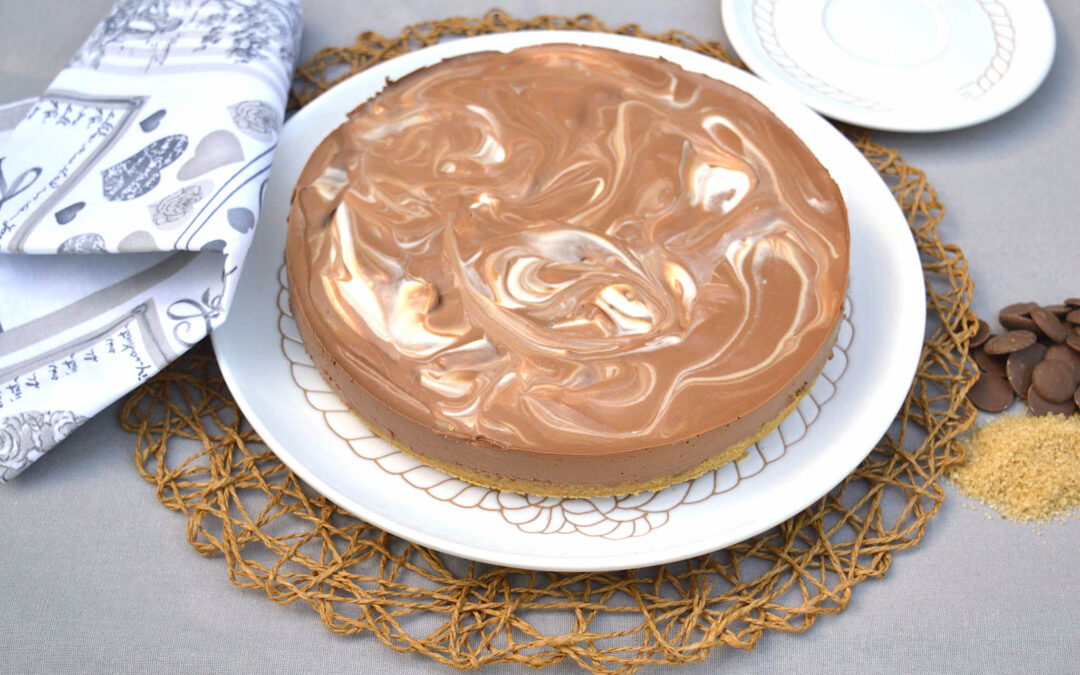 Cheesecake marmorizzata