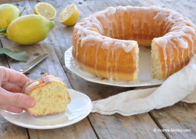 Ciambella al limone ricetta Bimby