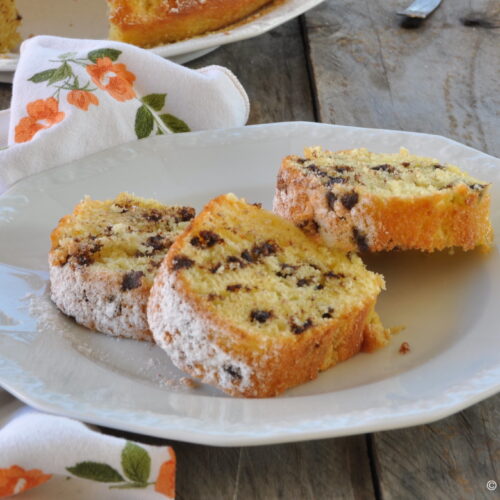Ciambella con gocce di cioccolato Bimby