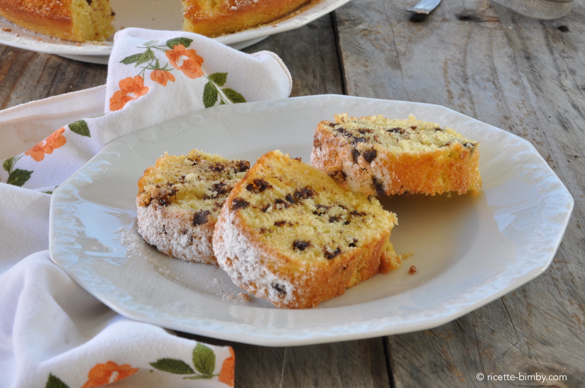 Ciambella con gocce di cioccolato Bimby