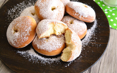Ciambelline al forno con yogurt