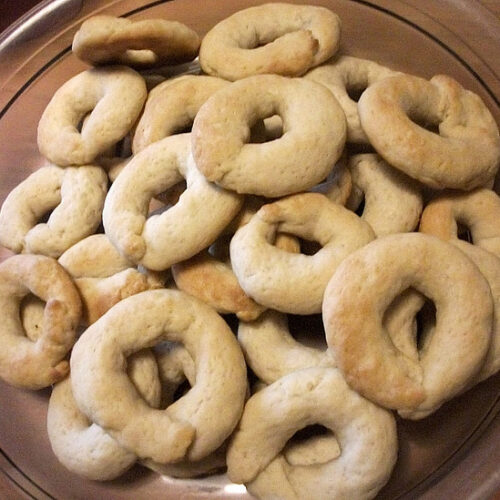 Ciambelline al vino bianco bimby