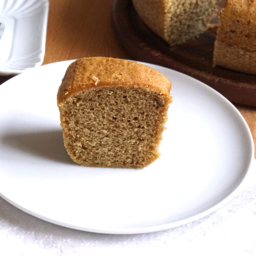 Una fetta di ciambella al caffè Bimby