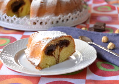 Ciambella mascarpone e Nutella