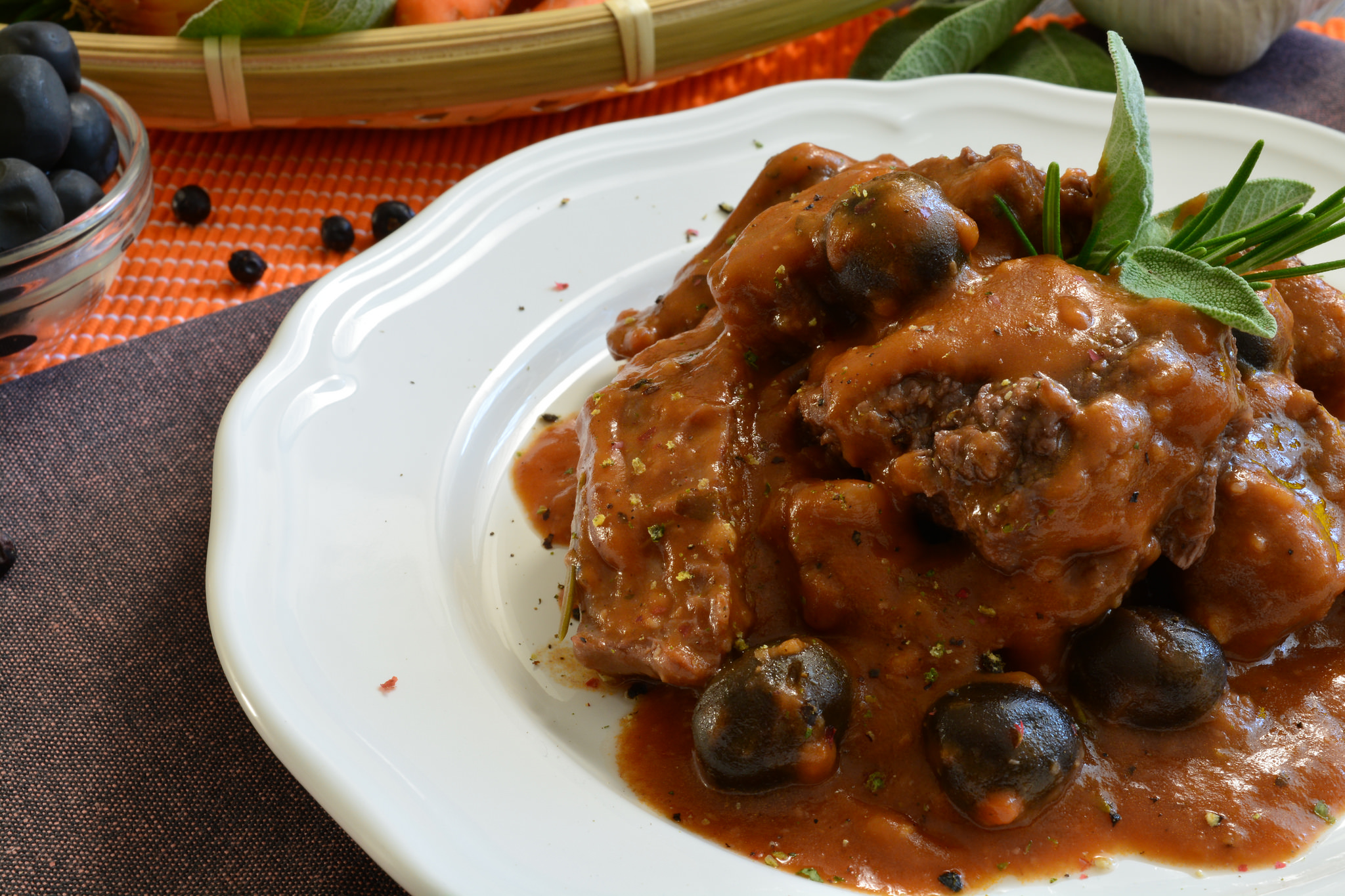 Cinghiale alla cacciatora Bimby