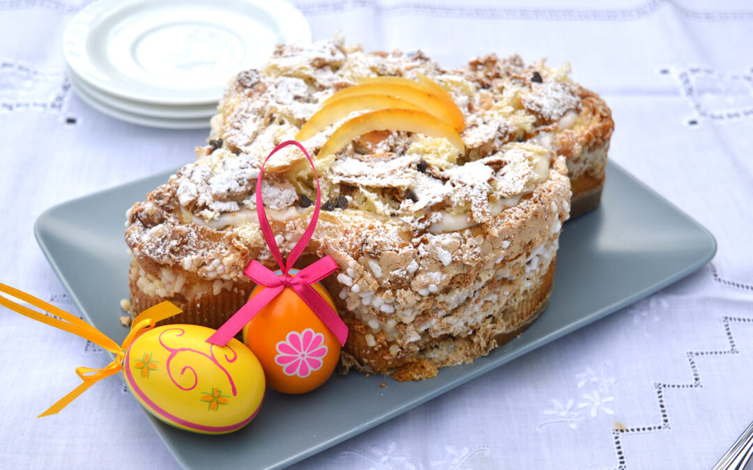 Colomba farcita con ricotta