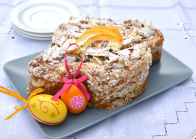 Colomba farcita con ricotta Bimby