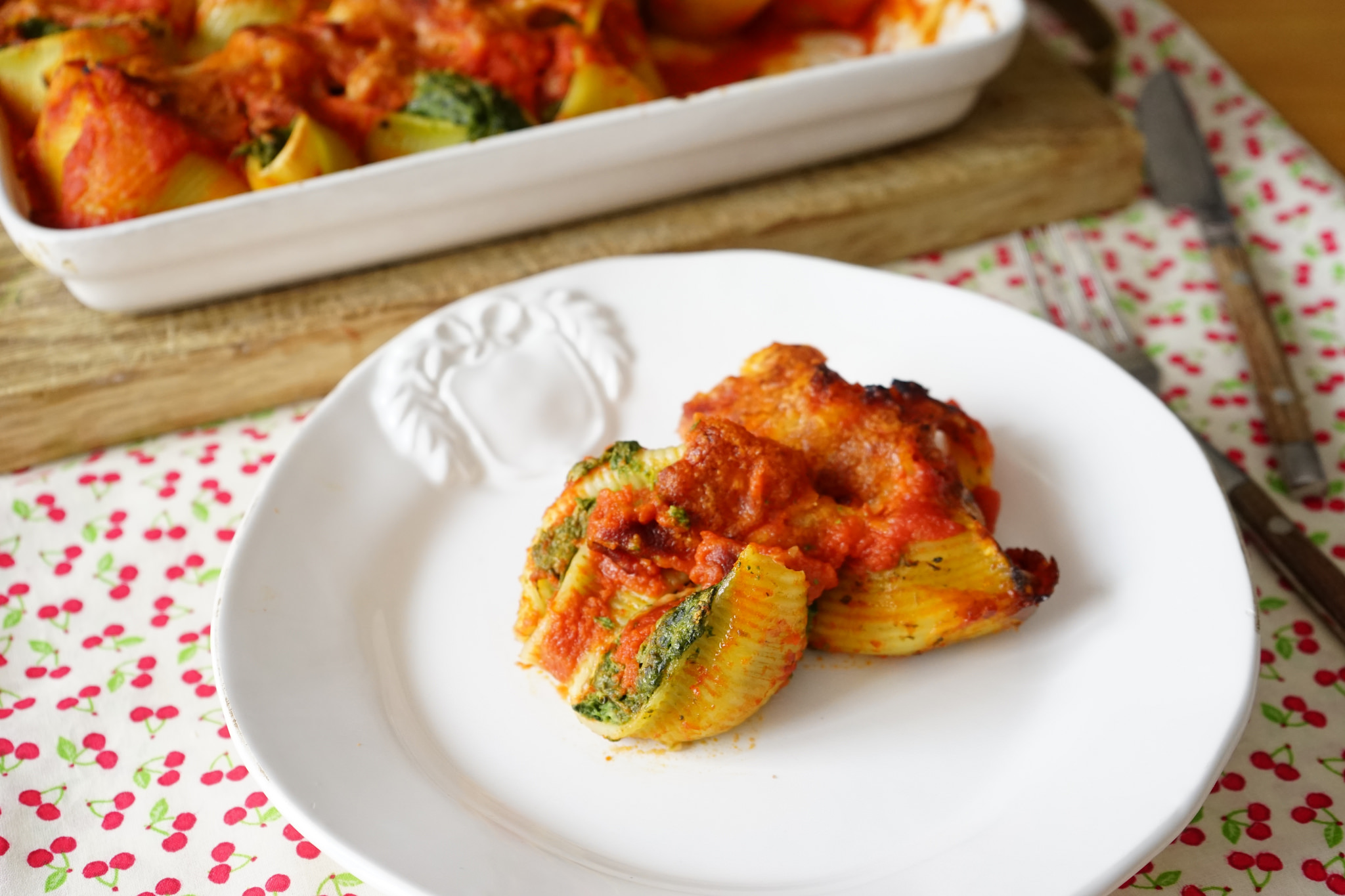 Conchiglioni ripieni Bimby