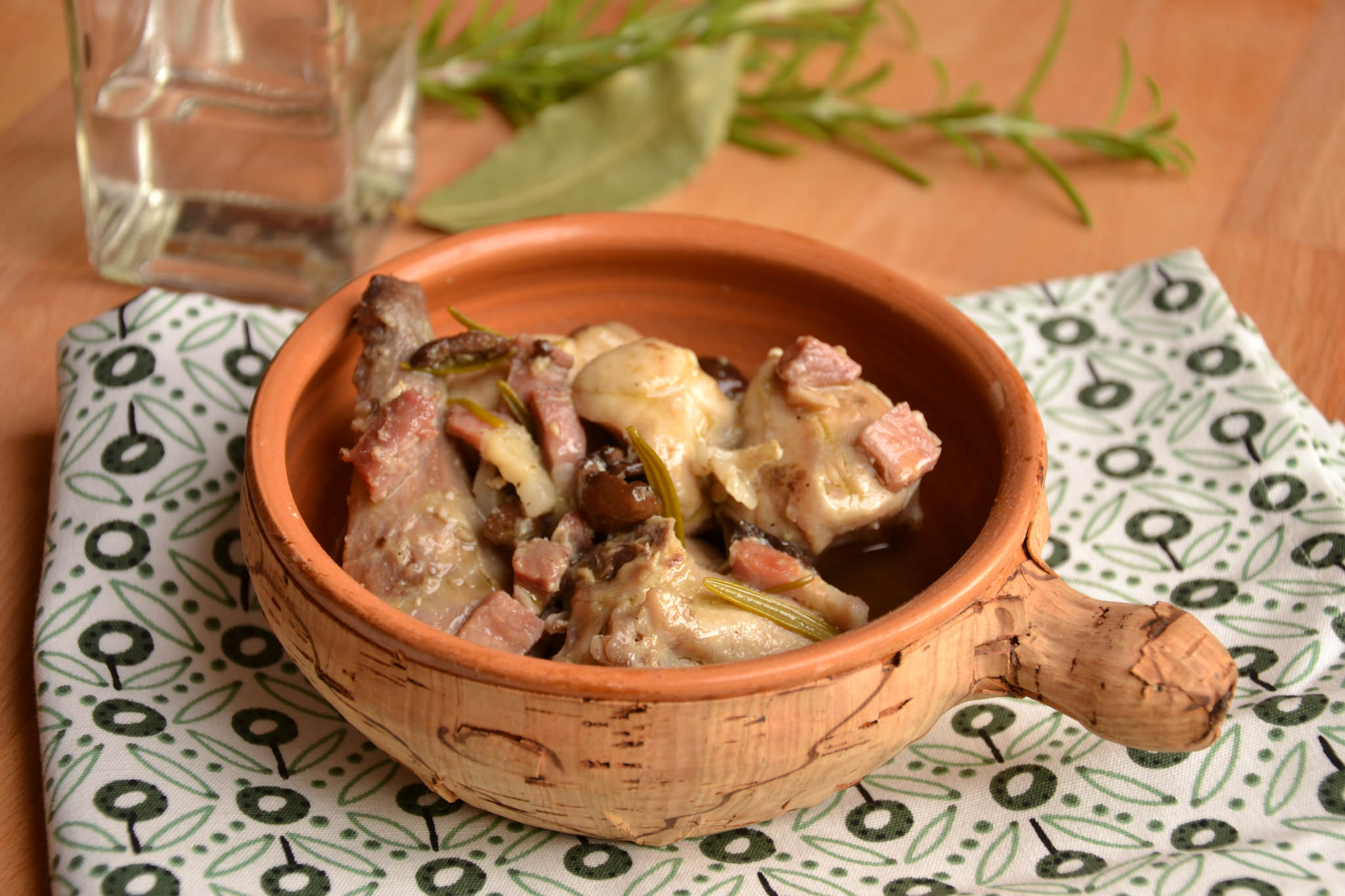 Coniglio in umido Bimby