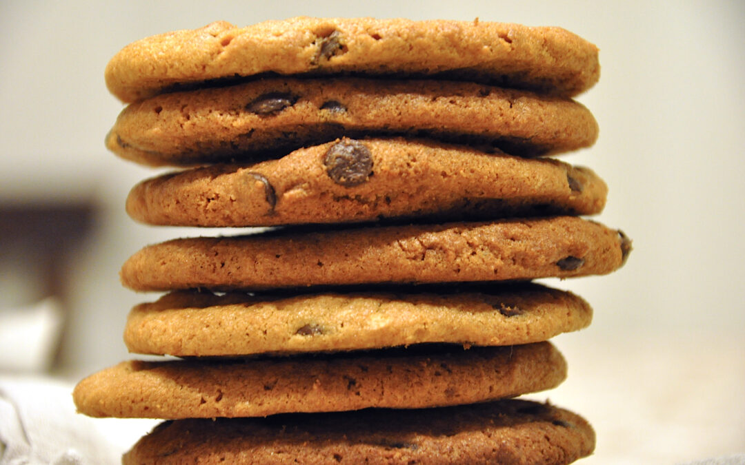 Cookies al burro di arachidi