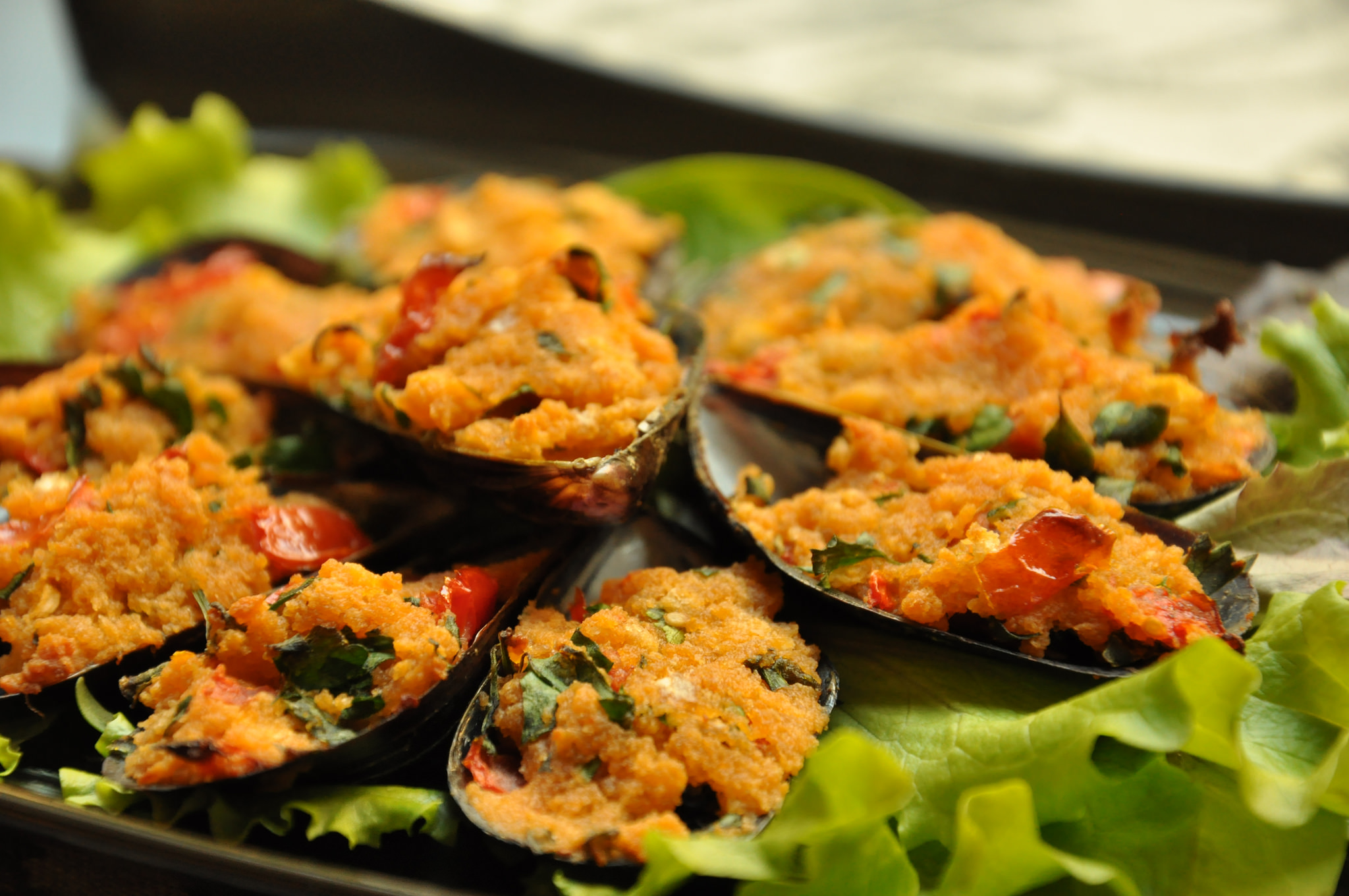 Cozze gratinate Bimby
