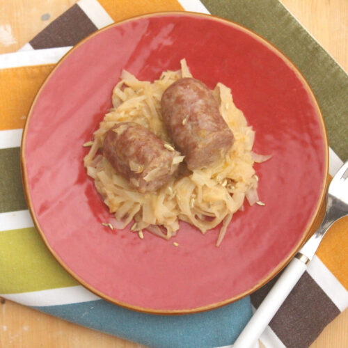 Crauti Bimby con salsiccia