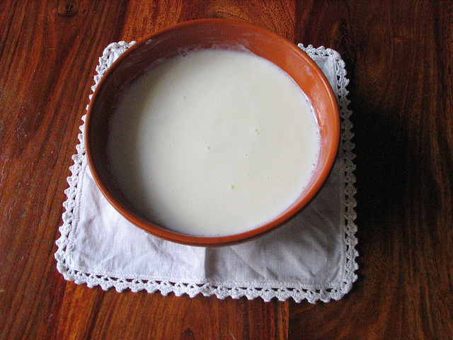 Crema al latte senza panna Bimby