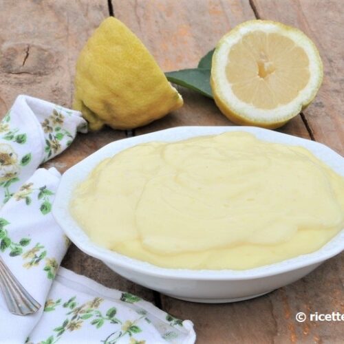 Crema al limone Bimby