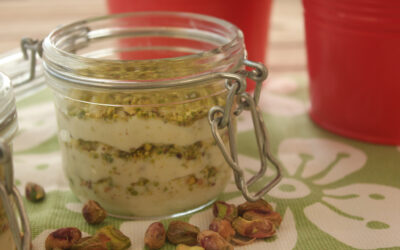 Crema al pistacchio e cioccolato bianco