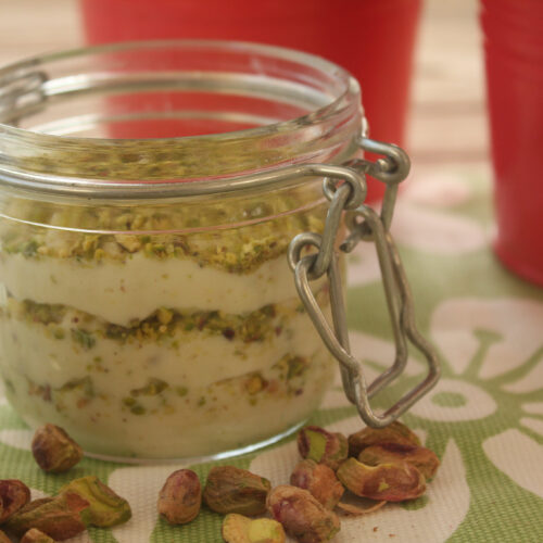 Crema al pistacchio e cioccolato bianco Bimby TM31