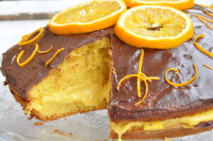 Crema all'arancia torta Fiesta Bimby