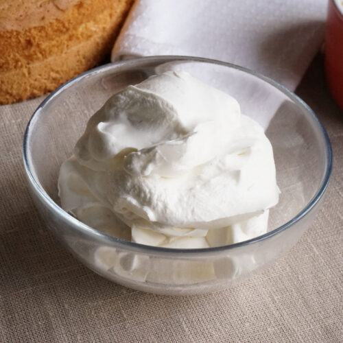 Crema chantilly Bimby