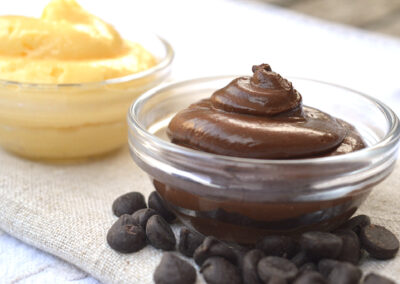 Chiboust al cioccolato