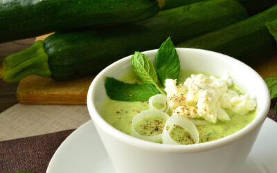 Crema fredda di zucchine