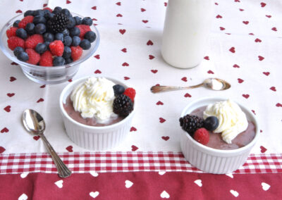 Crema ai frutti di bosco