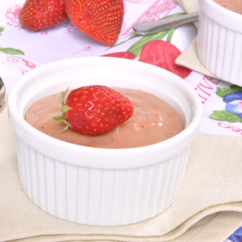 Crema pasticcera fragole Bimby