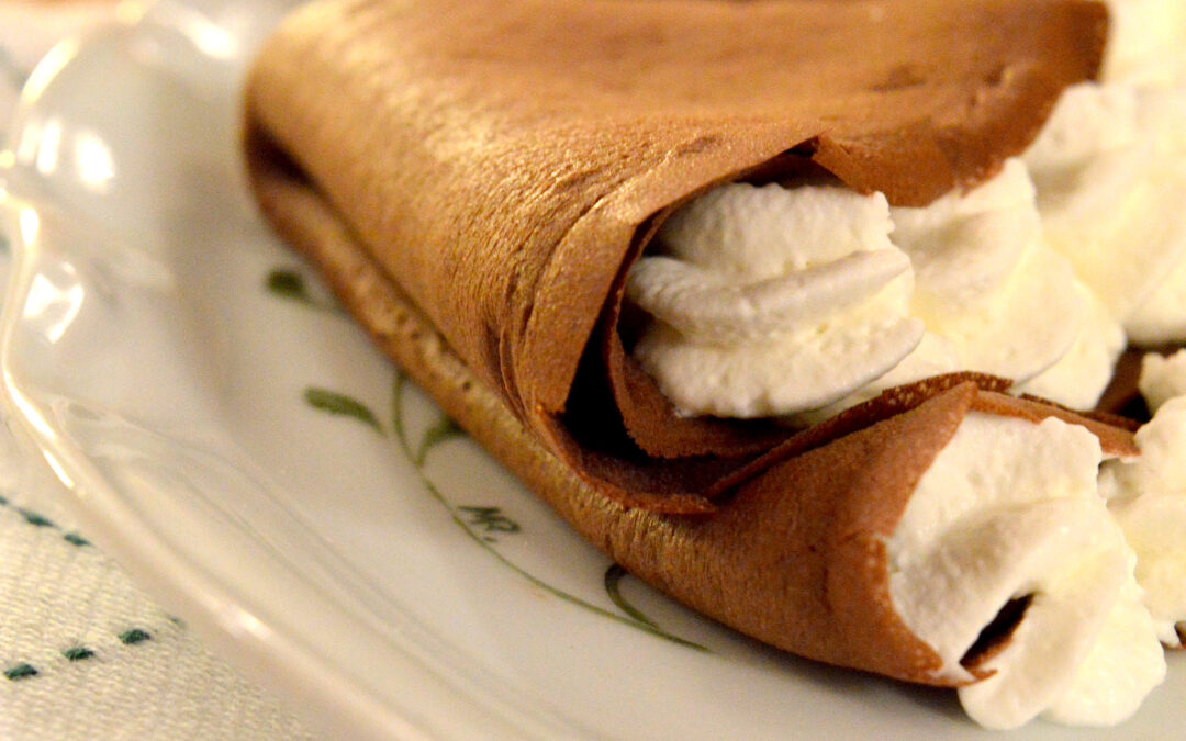 Crepes al cacao