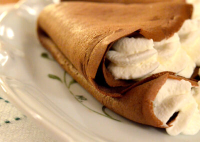 Crepes al cacao