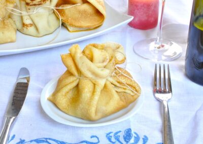 Crepes alle melanzane