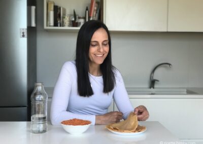 Crepes di lenticchie