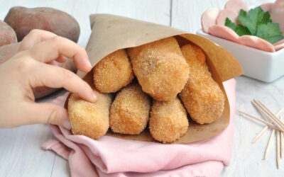 Crocchette di patate e mortadella