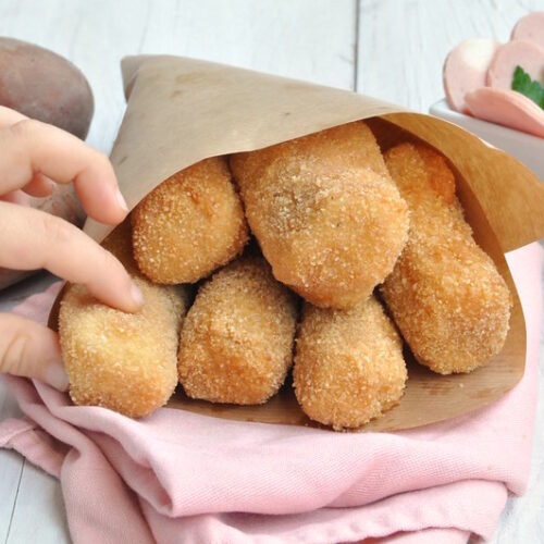 Crocchette di patate Bimby e mortadella