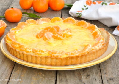 Crostata al mandarino