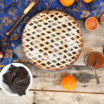 Crostata con marmellata di arance e cioccolato Bimby