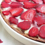 Crostata di fragole e crema con Bimby