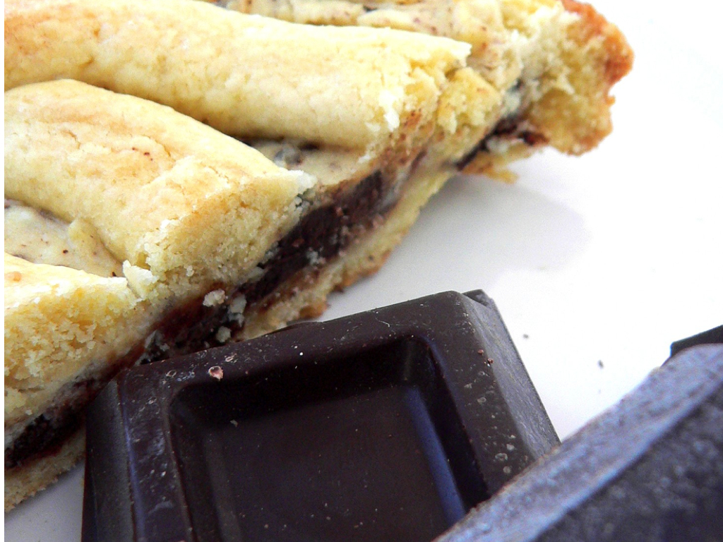 Crostata ricotta crema e cioccolato Bimby