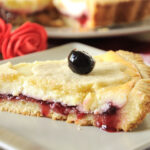 Crostata ricotta e visciole Bimby