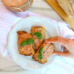 Crostini mozzarella e mortadella Bimby