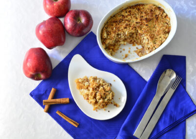 Crumble di mele