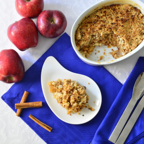 Crumble di mele Bimby