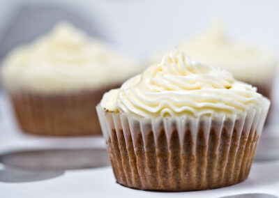 Cupcake al cioccolato bianco