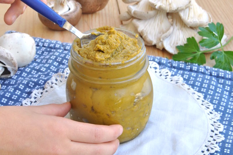 Dado ai funghi Bimby fatto in casa senza glutammato