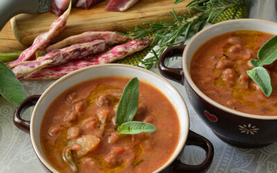 Fagioli in umido con gambuccio