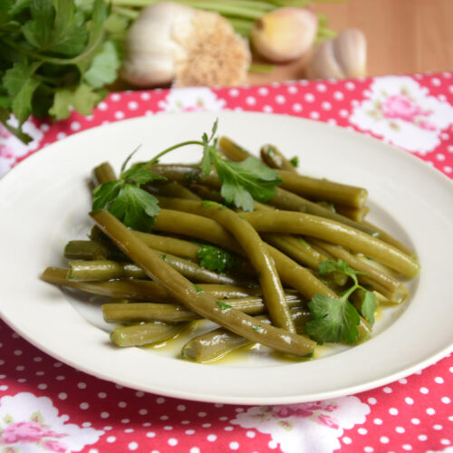 Fagiolini all'aglio Bimby