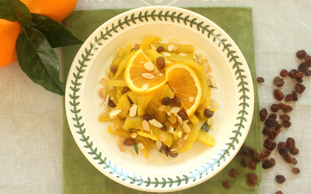 Finocchi arancia e zafferano