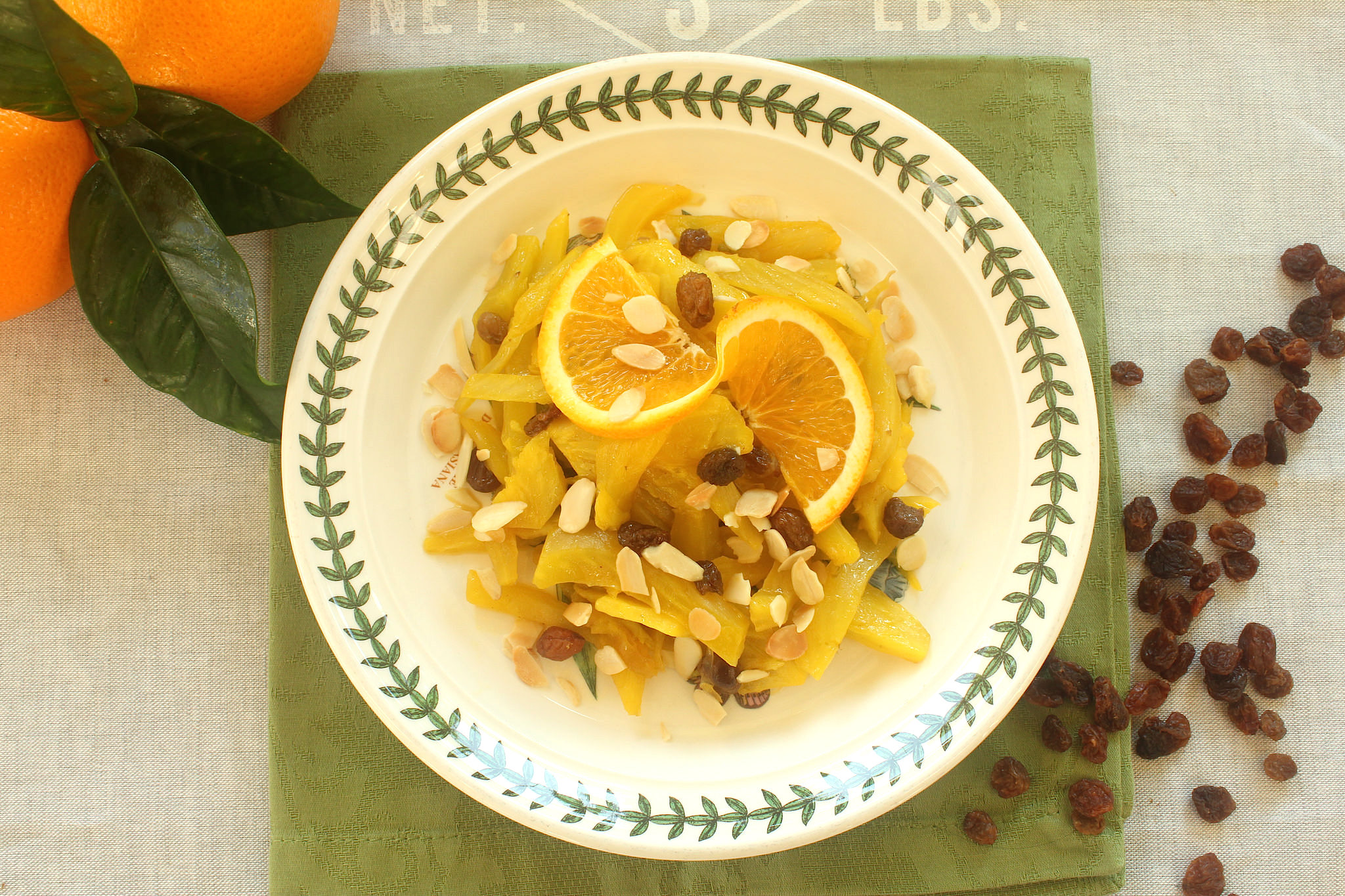 Finocchi arancia e zafferano Bimby