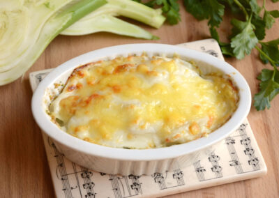 Finocchi gratinati