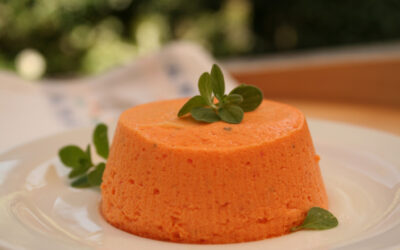 Flan di peperoni