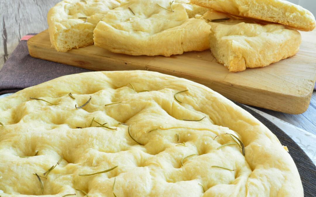 Focaccia con lievito madre